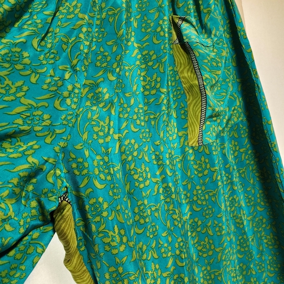 Kantha Bae Silk Synergy Side Split Pants - Picture 6 of 10